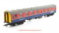 R40342 Hornby Mk1 First Open Coach number 975606 Laboratory 2 in BR Research Blue and Red livery